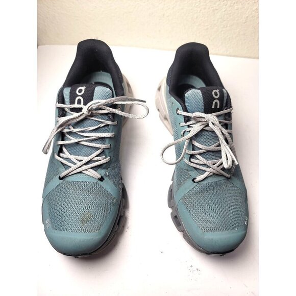 On Cloud Women's Running Shoes Size 7.5 Blue & White - Picture 1 of 10